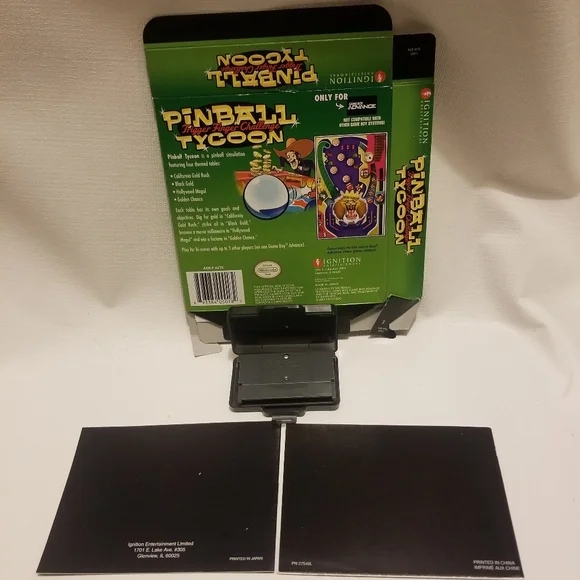 Gameboy Pinball Tycoon game- with original box and booklet! - Picture 2 of 2